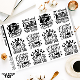 Classy Quotes || Deco Sheet